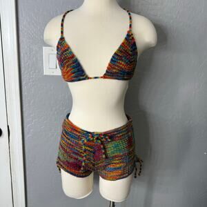 Dollskill Club Exx Candy Nonsense Shorts Set, M